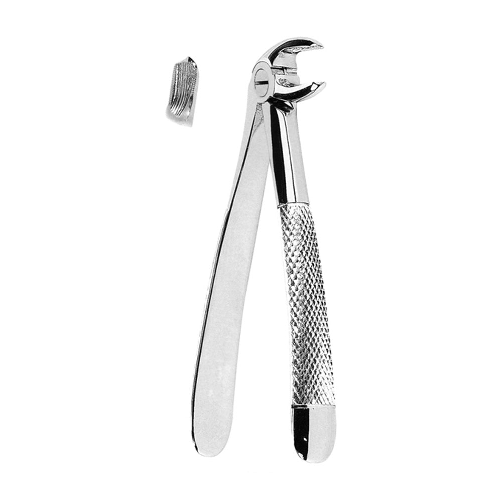 Extracting Forceps Lower Molars Left With Serrated Tips