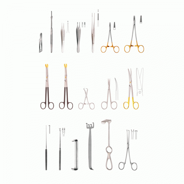 Plastic Face & Forehead Lift Set Stainless Steel Set Main image
