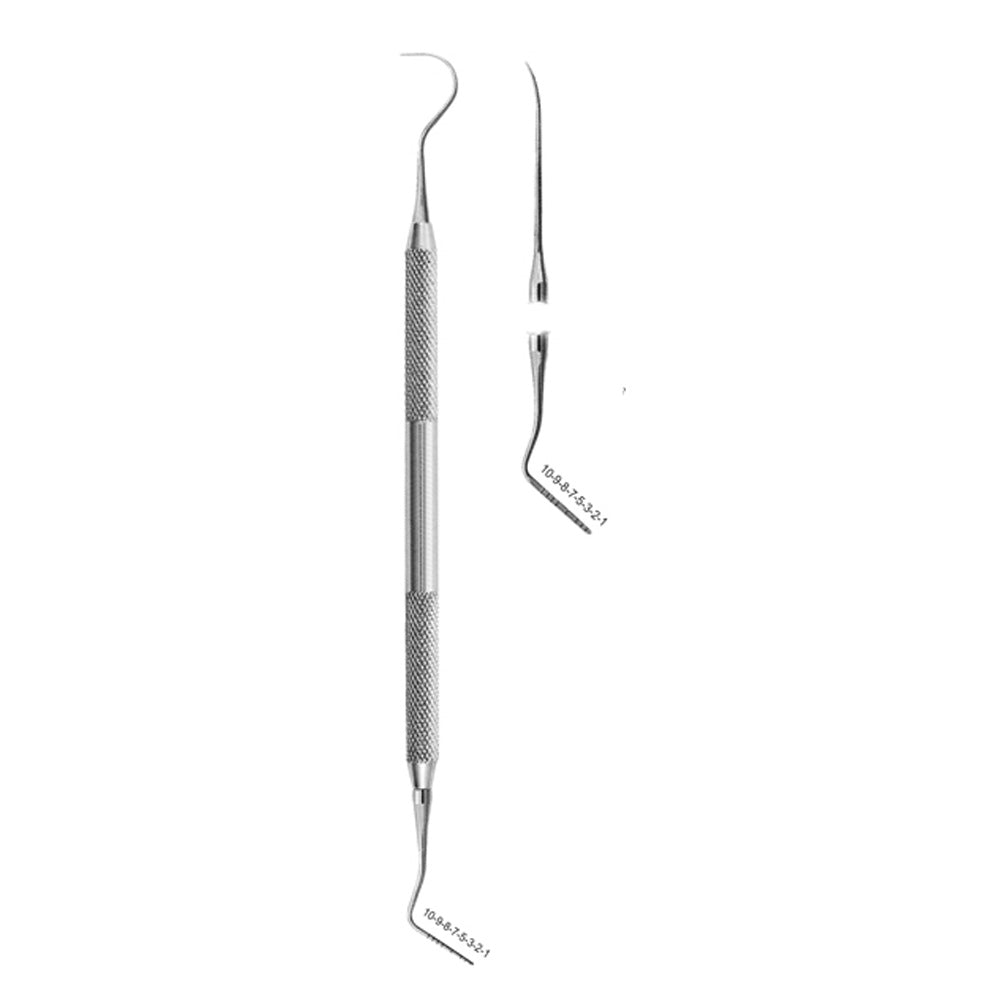 Goldman-Fox Punta Piatta Flat Tip Combination Explorers Probe Image principale du produit
