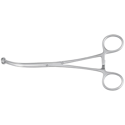 Javid Carotid Artery Bypass Shunt Clamps - PS-8352 Angled jaws close to approximately 6mm diameter ring at distal tip,