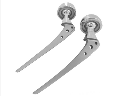 Bipolar Hip Prosthesis - Sterile Fenestrated Stem Stainless Steel
