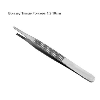 Bonney Tissue Forceps 18cm