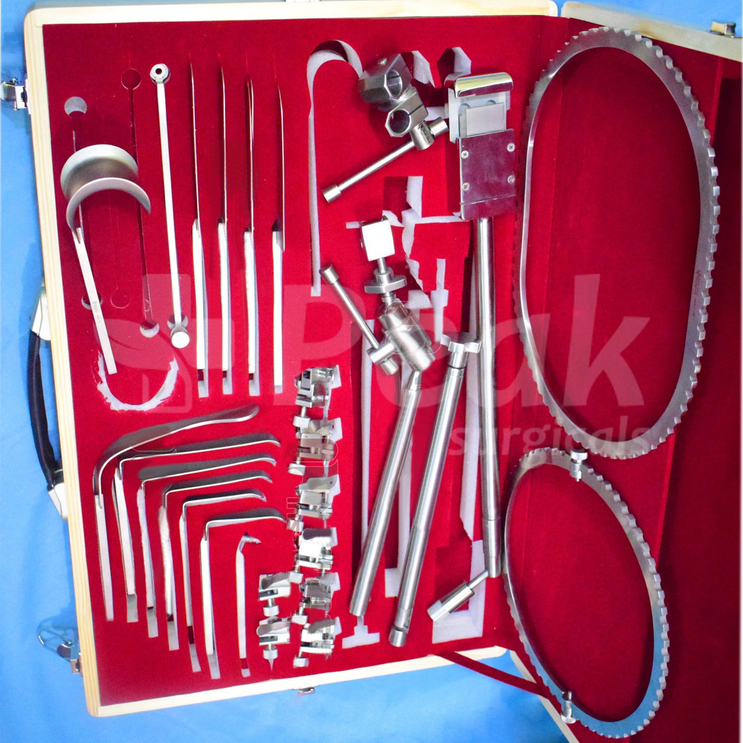 Bookwalter Retractor Set 25" L x 5 3/8" W x 3" H, Secondary image