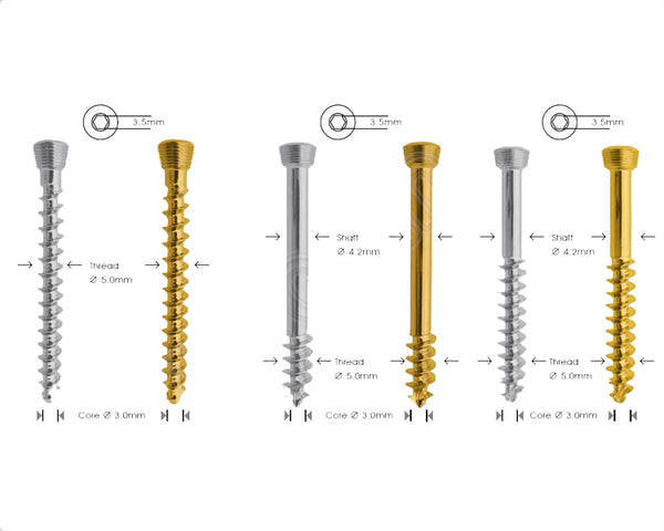 Cancellous Safety Lock Screw Ø 5.0mm