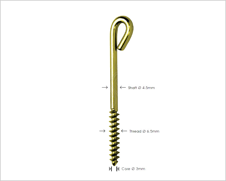 Cancellous Traction Screw Ø 6.5mm