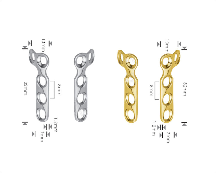 L Plate 2.7 Stainless Steel