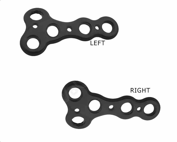 Posterior Calcaneous Safety Lock Plate 3.5 Left & Right