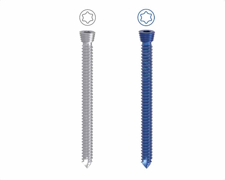 Safety Lock Screw Ø 2.4MM (Star Like), Self Tapping Hlavní obrázek produktu