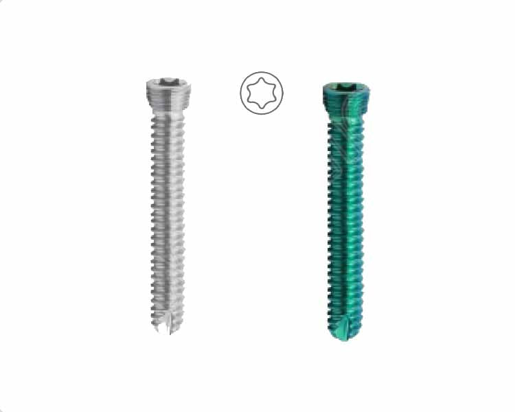 Safety Lock Screw Ø2.7MM (Star Like), Self Tapping