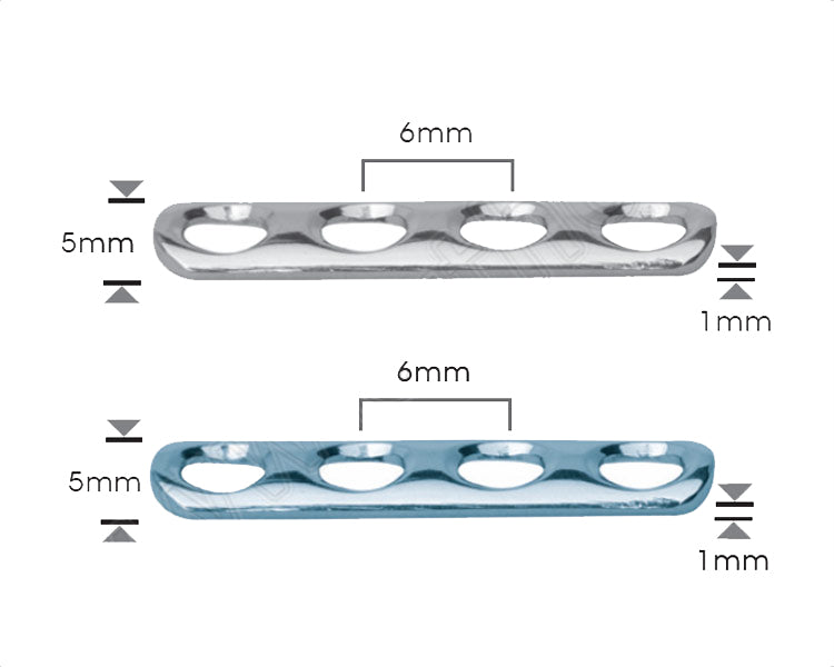 Straight Plate 2mm Imagem principal do produto
