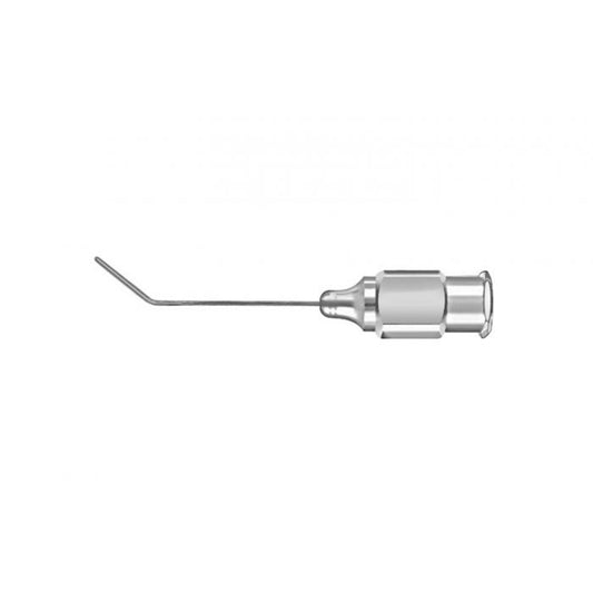 Air Injection Cannula 30 Gauge 7mm Angled