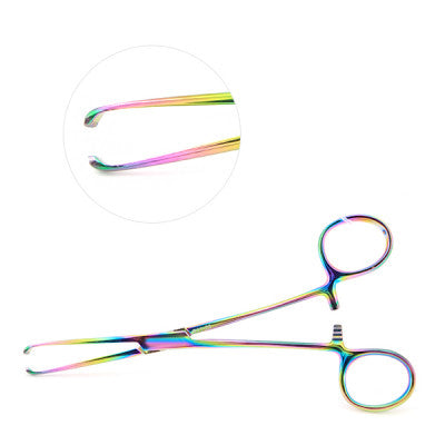 Allis Tissue Forceps Color Coated