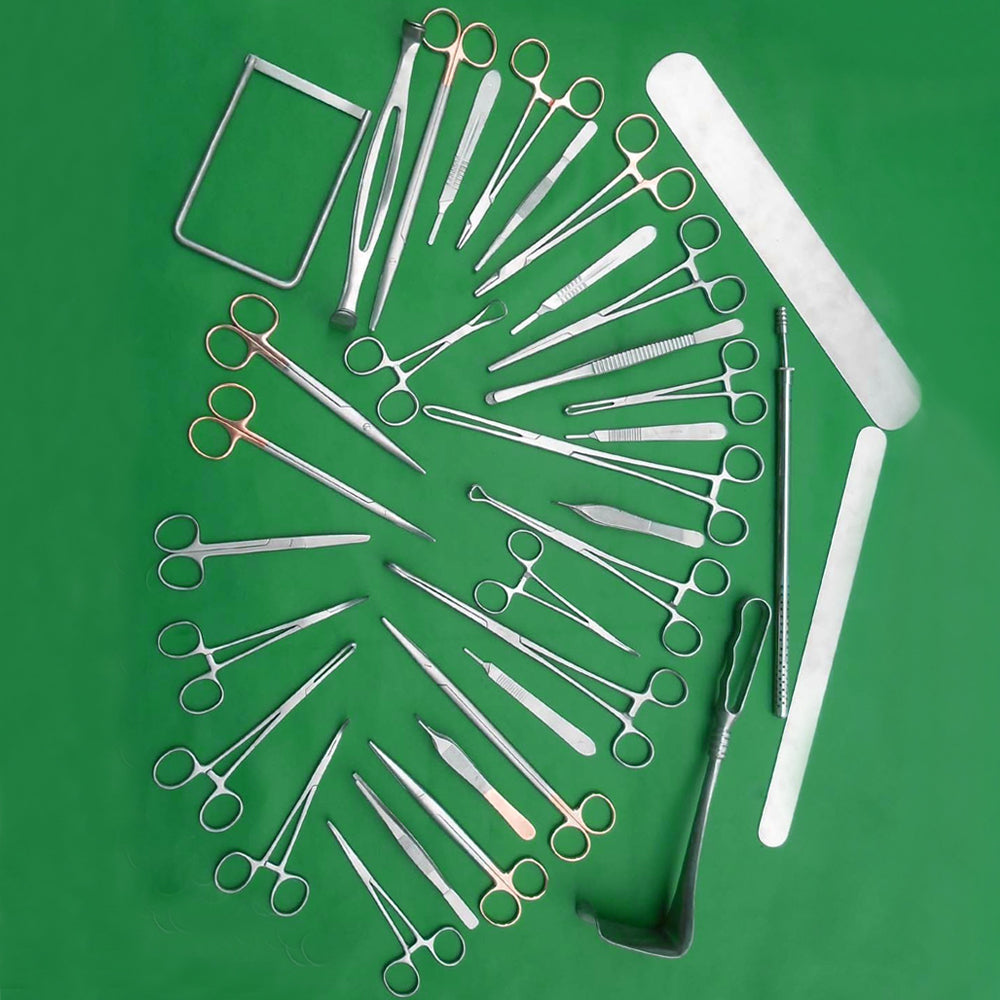 Appendectomie en Hernia Set van 74 stuks Instrument voor algemene chirurgie Secundaire afbeelding