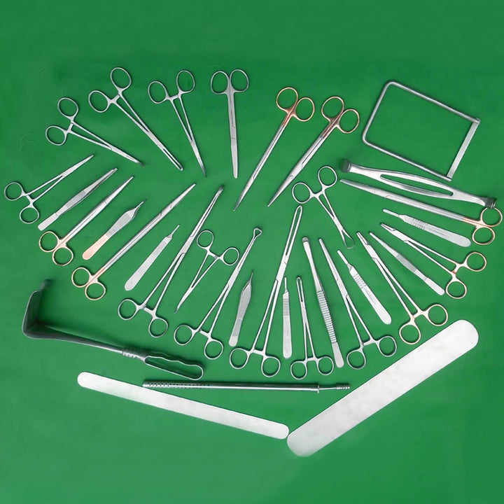 Appendectomy and Hernia Set Of 74 Pieces General Surgery Instrument