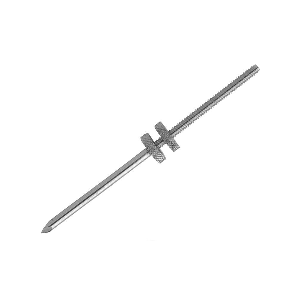 Austin Moore Pin with 2 Nuts Ø 3.0mm Stainless Steel Imagine principală a produsului