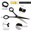 Barber Scissors Black Coated