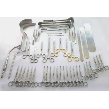Basic Laparotomy Instruments 104 Pcs Surgery Set