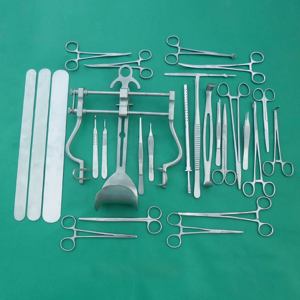 Basic Laparotomy Surgery Set of 81 Piece Hoofdafbeelding