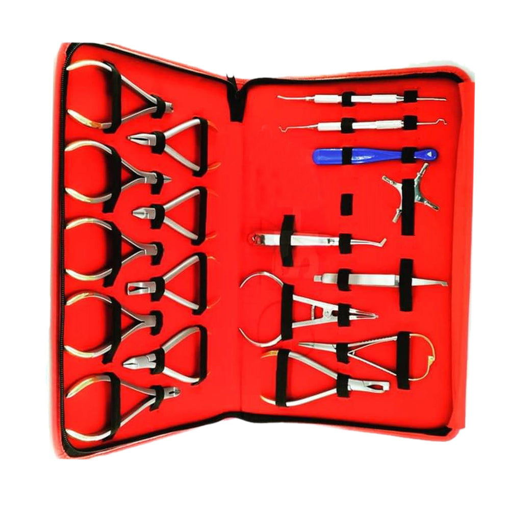 Basis orthodontische tandheelkundige set Secundaire afbeelding