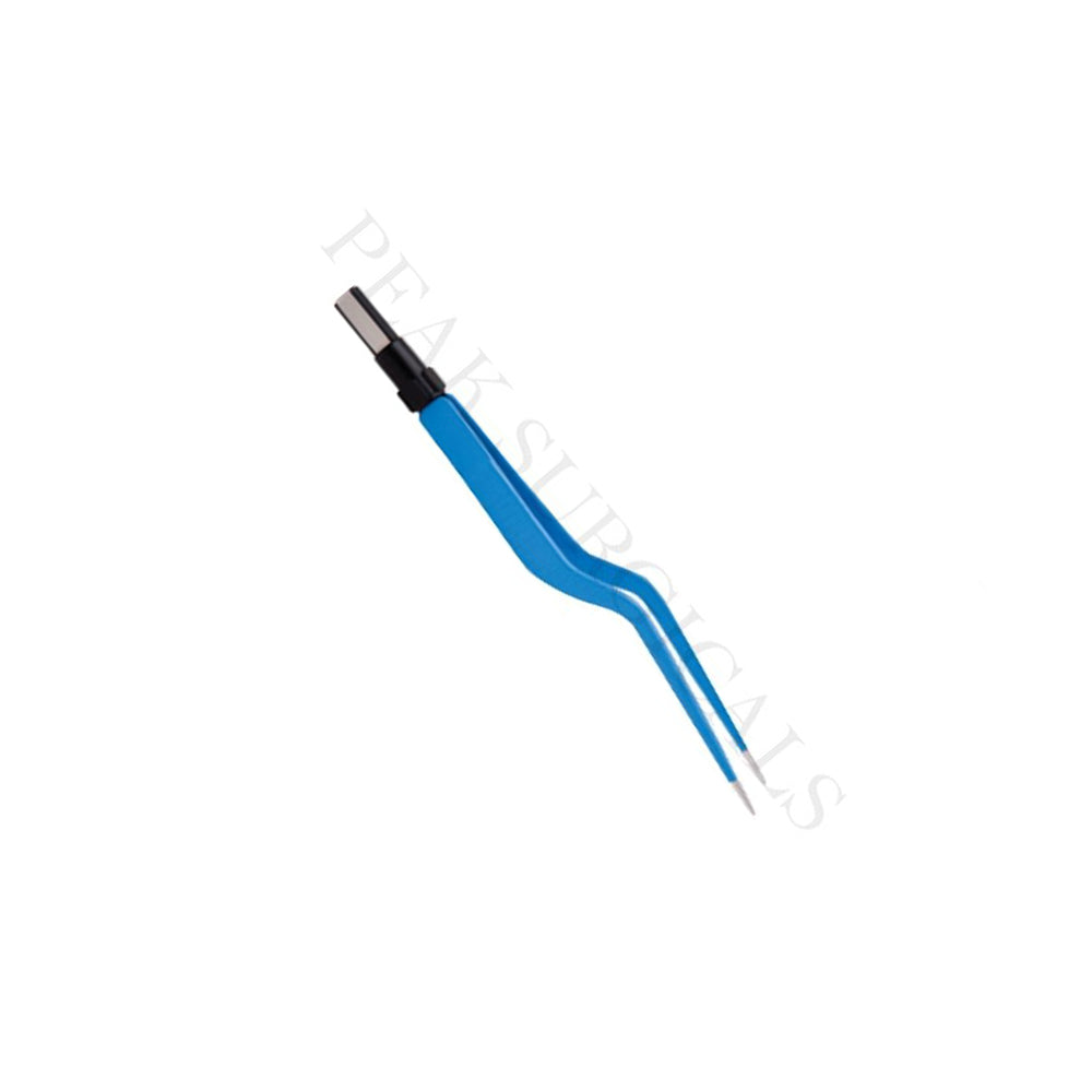 Bayonet Bipolar Forceps 6 Inch for Precision Electrosurgical Procedures Secondary image