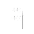 Beales Instruments 165mm Long Satin Finish