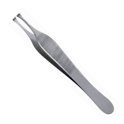 Beasley Babcock Tissue Forceps Cross Points 4 3/4"