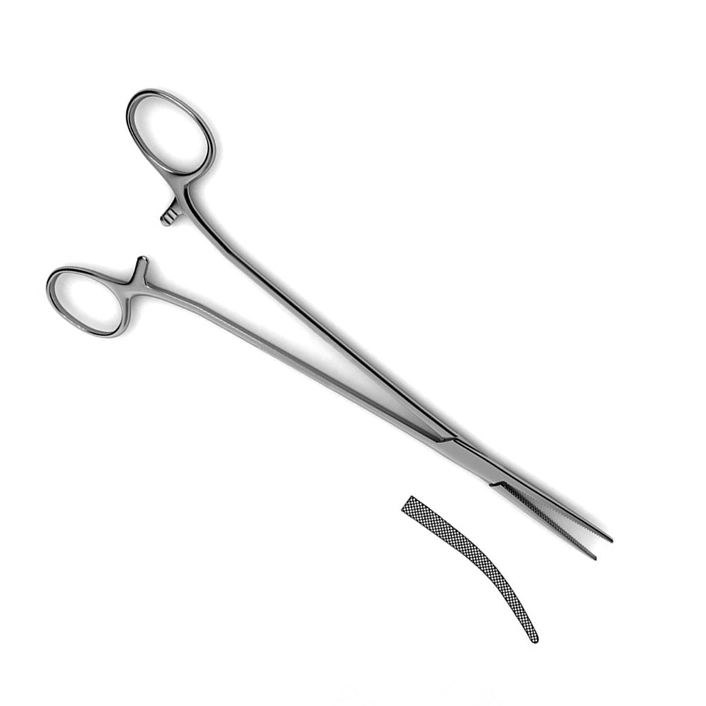 Bengola Forceps - Curved Cross Serrated Jaws