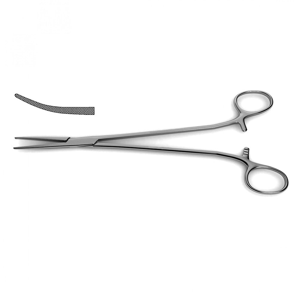 Bengola Forceps - Curved Cross Serrated Jaws Image principale du produit