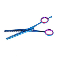 Blue Coated Thinning Scissors