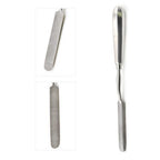 Bone File, Bayonet Shank, Half-round Blade