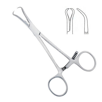 Bone Reduction Forceps - Curved