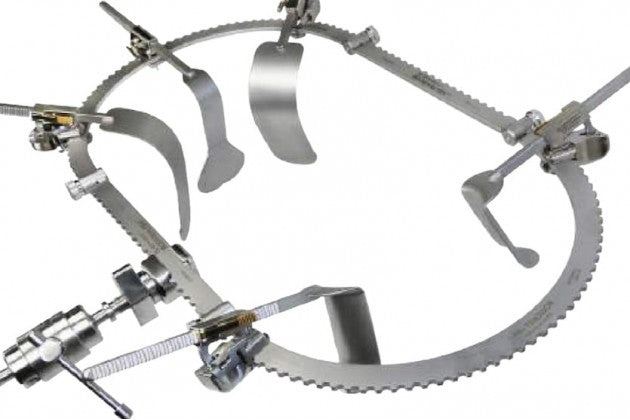 Bookwalter compatible Abdominal Retractor set