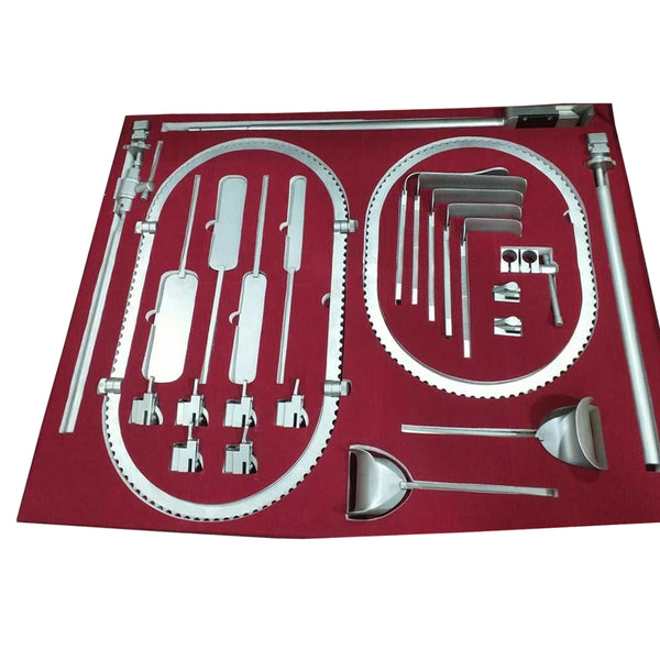 Bookwalter compatible Abdominal Retractor set