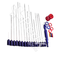 Breast Liposuction Cannula Set - Fat Injection & Harvesting Set for Breast