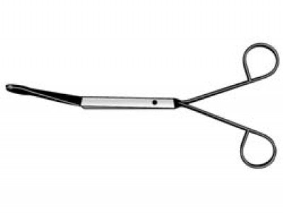 British capsule forceps surgical instrument with fine tip
