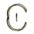 steel bull ring 3 inch livestock handling tool