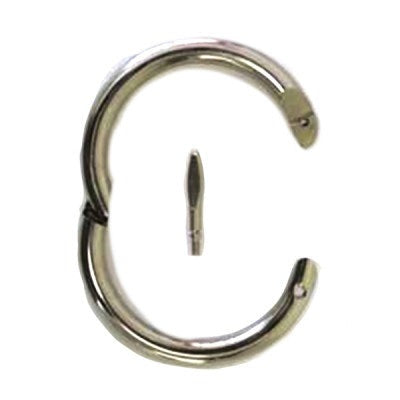 steel bull ring 3 inch livestock handling tool
