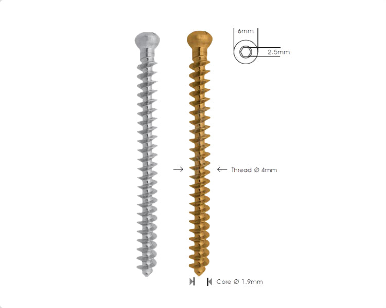 Cancellous Bone Screw Ø 4.0mm Full-thread