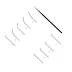 Cawthorne Hooks, 165mm Long, Black Finish