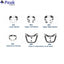 Clamps Set 6pcs