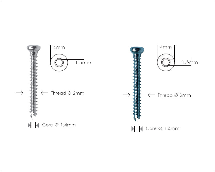 Cortex Screw Ø 2.0mm Self Tapping Main image