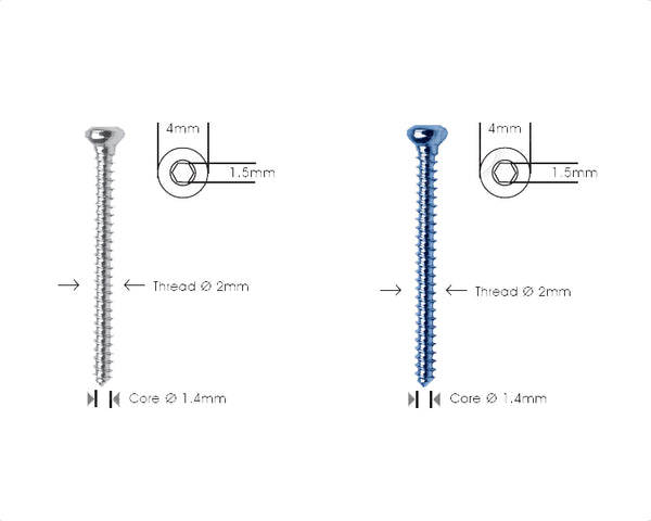 Cortex Screw Ø 2.0mm