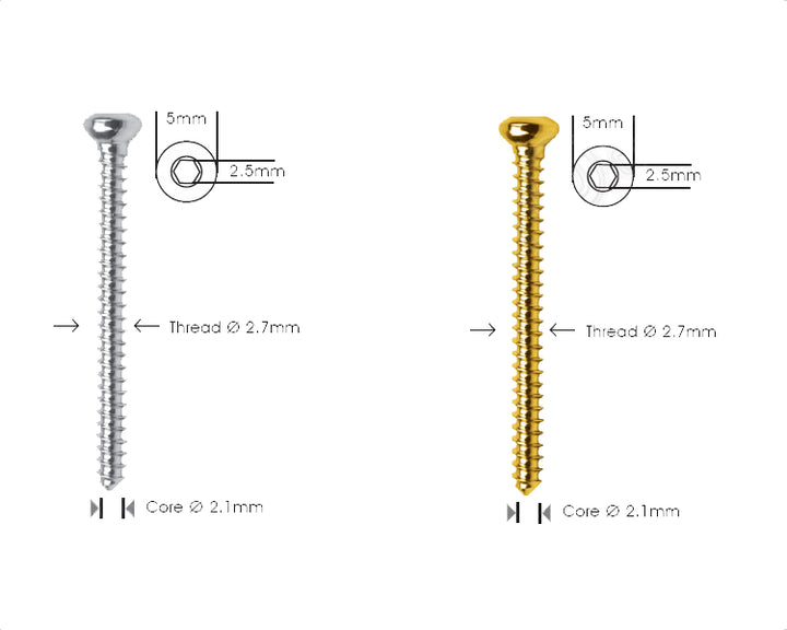 Cortex Screw Ø 2.7mm