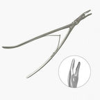 Dale Rongeur 14" Curved, 3mm, Double Action