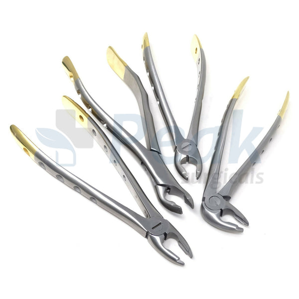 Dental Extracting Forceps 4Pcs Instruments