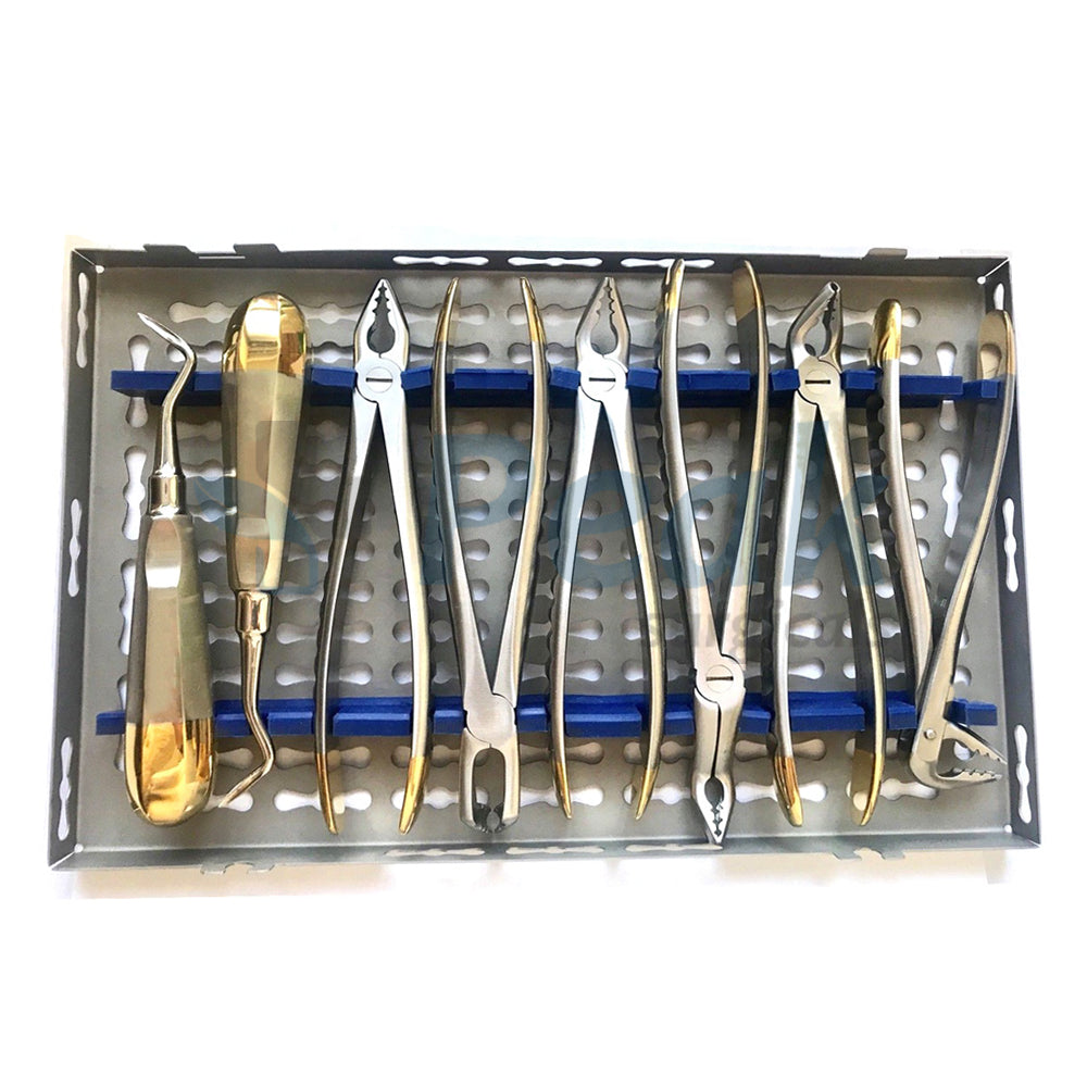 Dental Extraction Surgery Elevators Forceps Kit Huvudsaklig produktbild