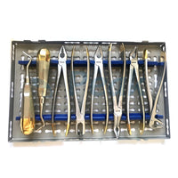 Dental Extraction Surgery Elevators Forceps Kit