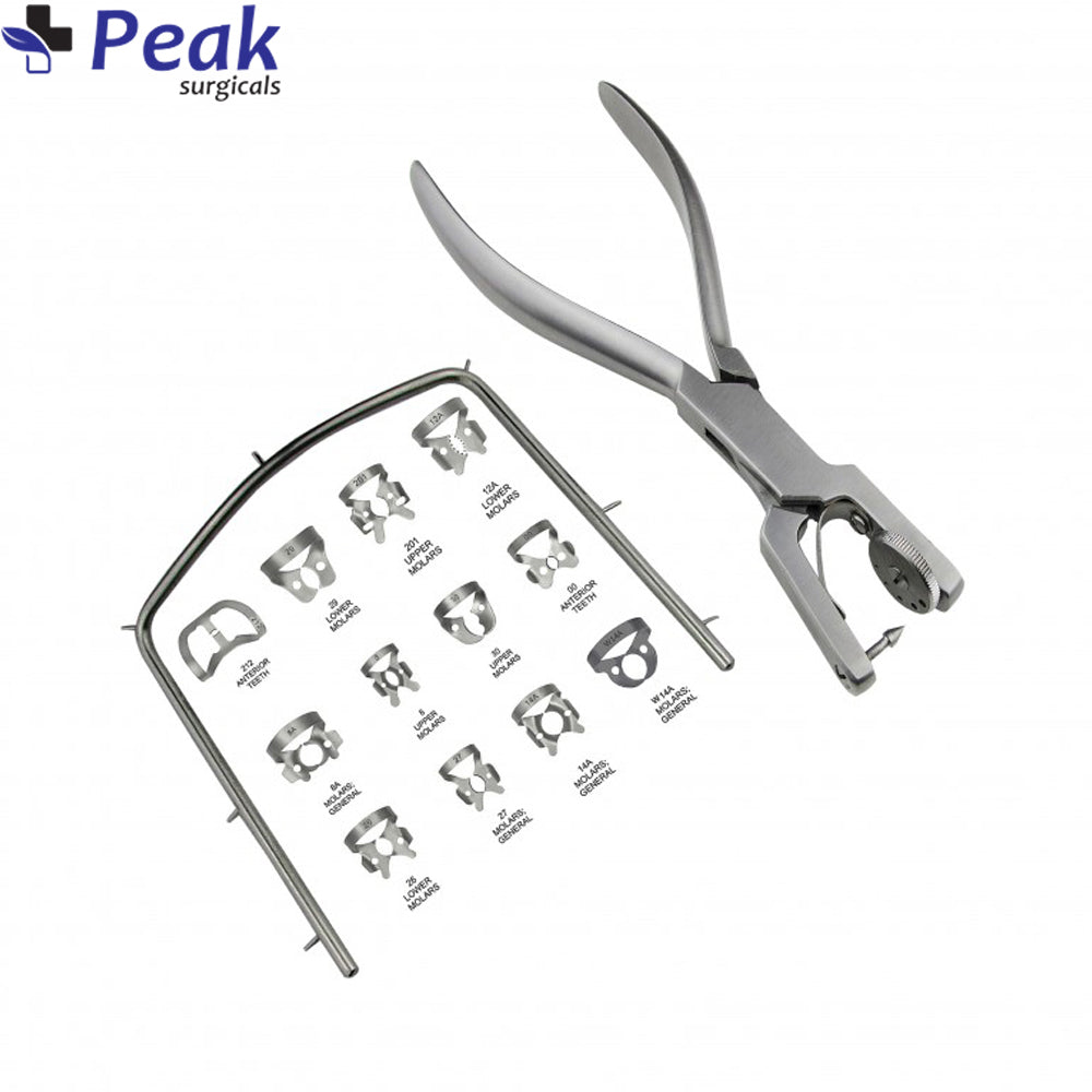 Dental Rubber Dam Kit 14pcs Hoofdafbeelding