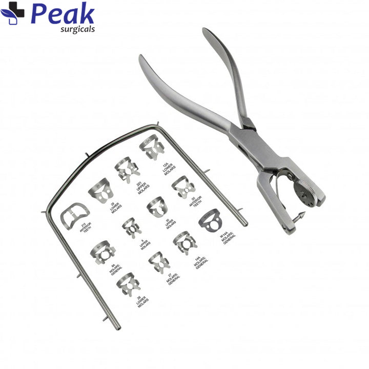 Dental Rubber Dam Kit 14pcs