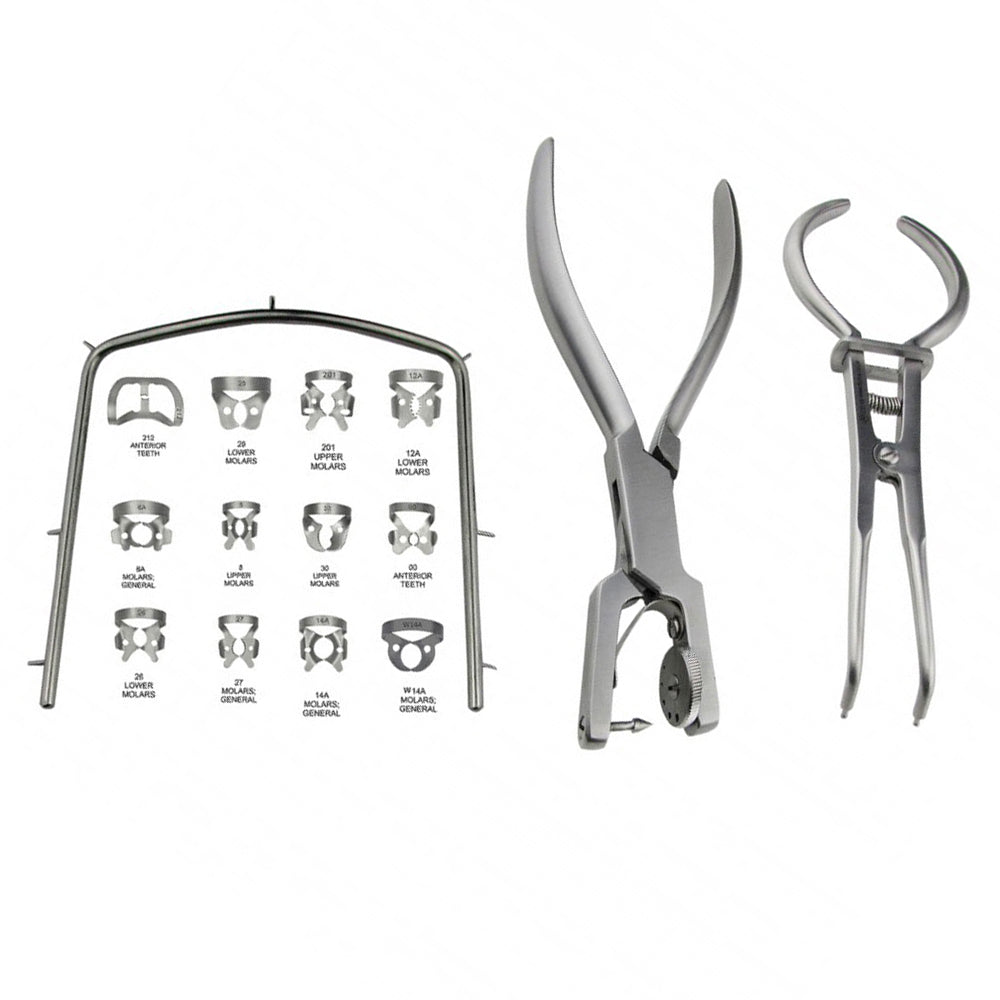 Dental Rubber Dam Kit 16pcs